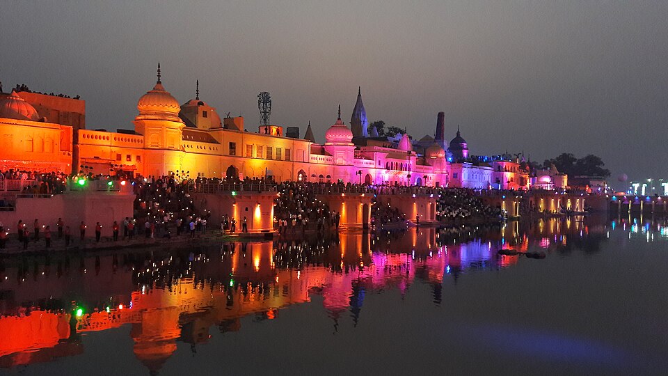 Ayodhya temple and ghats