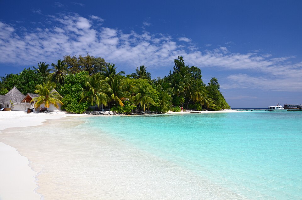 Maldives overwater villas
